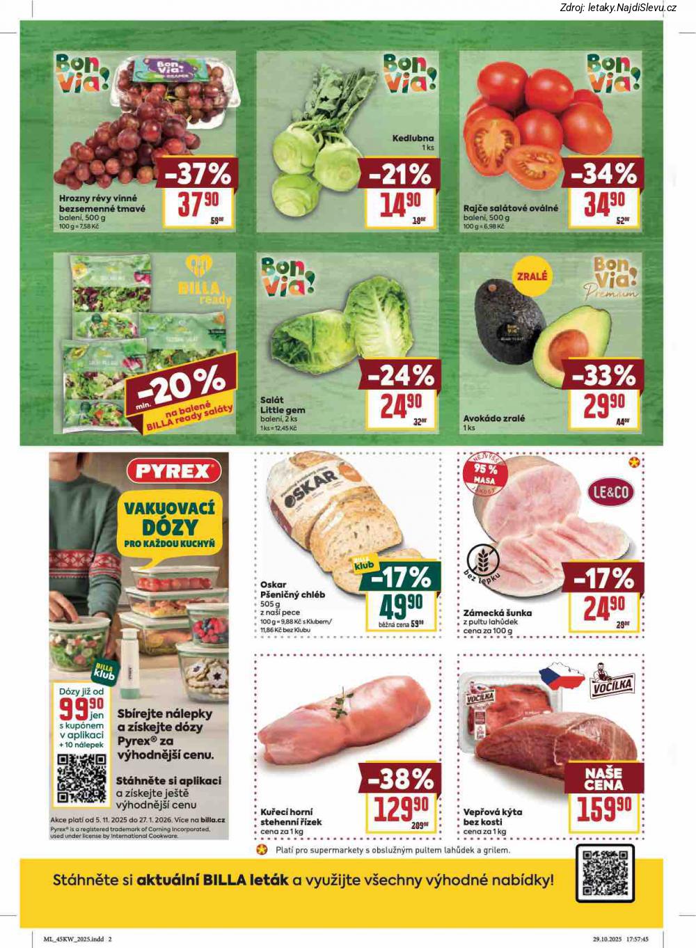 Letk BILLA (5. 11. - 11. 11. 2025) - strana 2 z 4