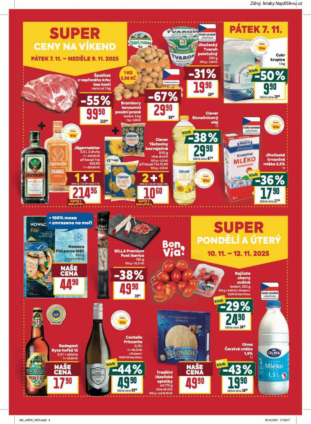 Letk BILLA (5. 11. - 11. 11. 2025) - strana 4 z 4