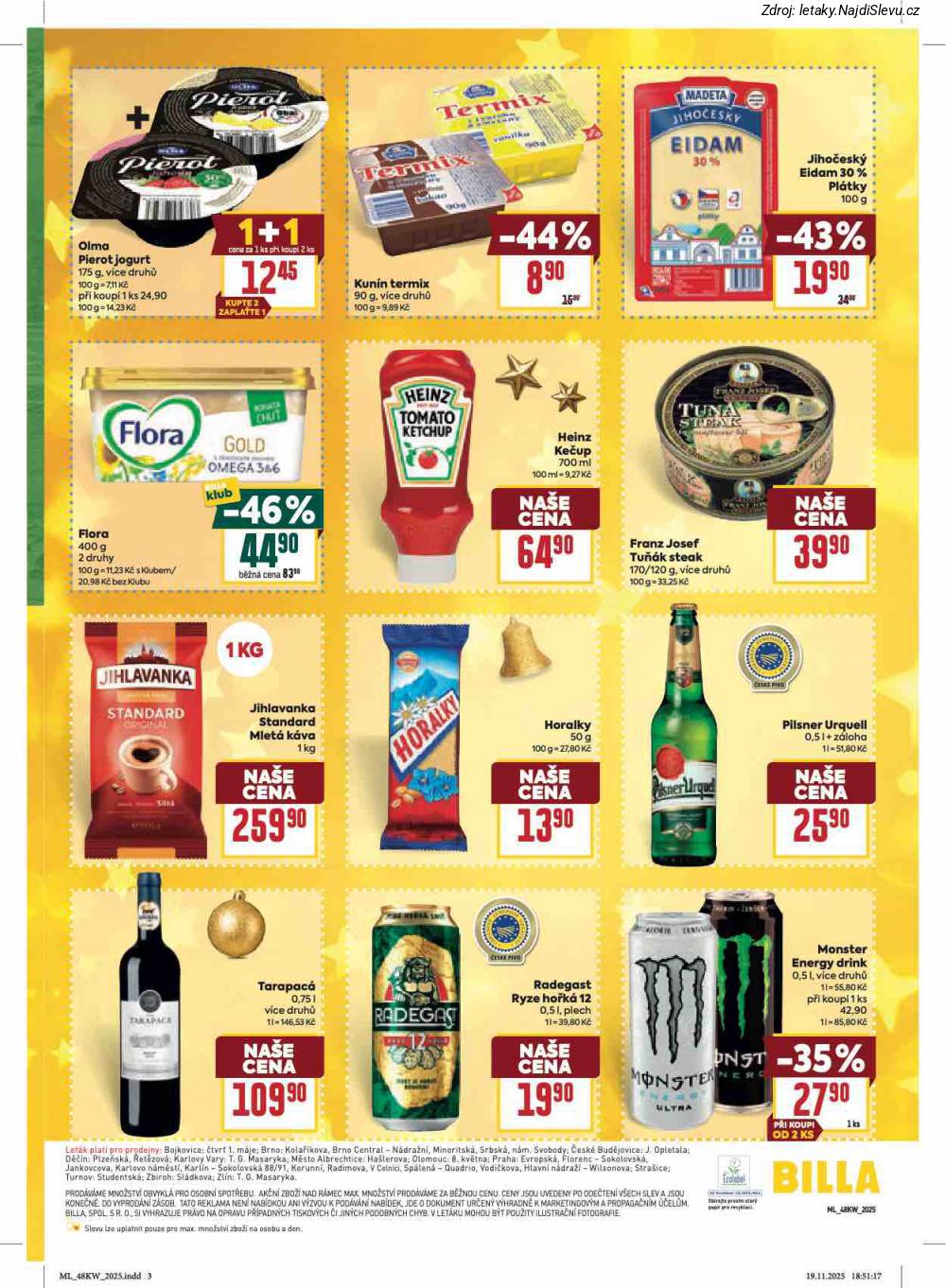 Let�k BILLA  Mal� let�k (26. 11. - 2. 12. 2025) - str. 3