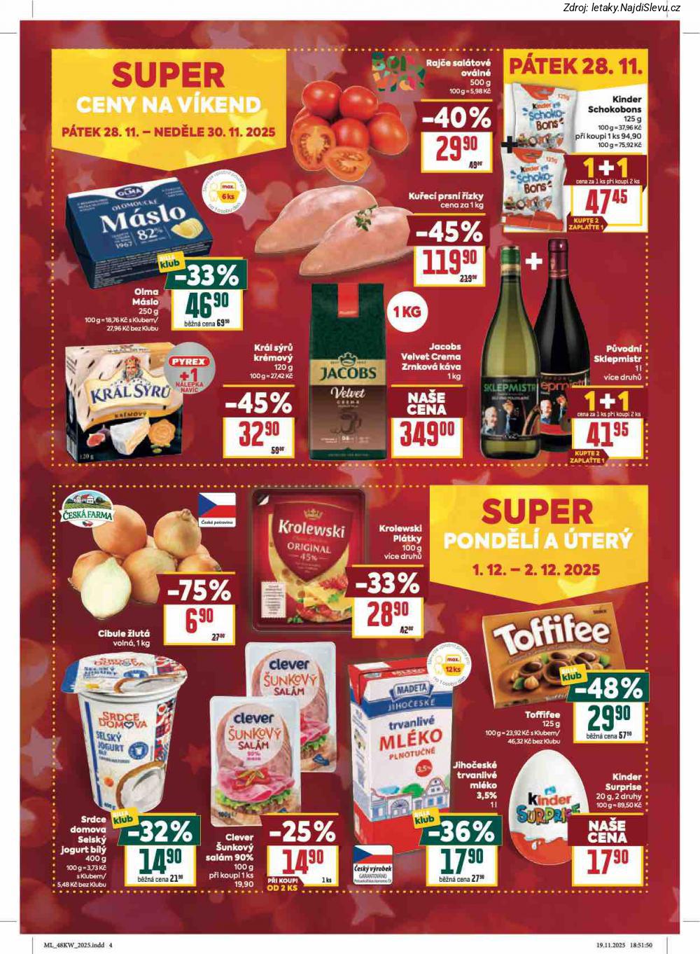 Let�k BILLA  Mal� let�k (26. 11. - 2. 12. 2025) - str. 4