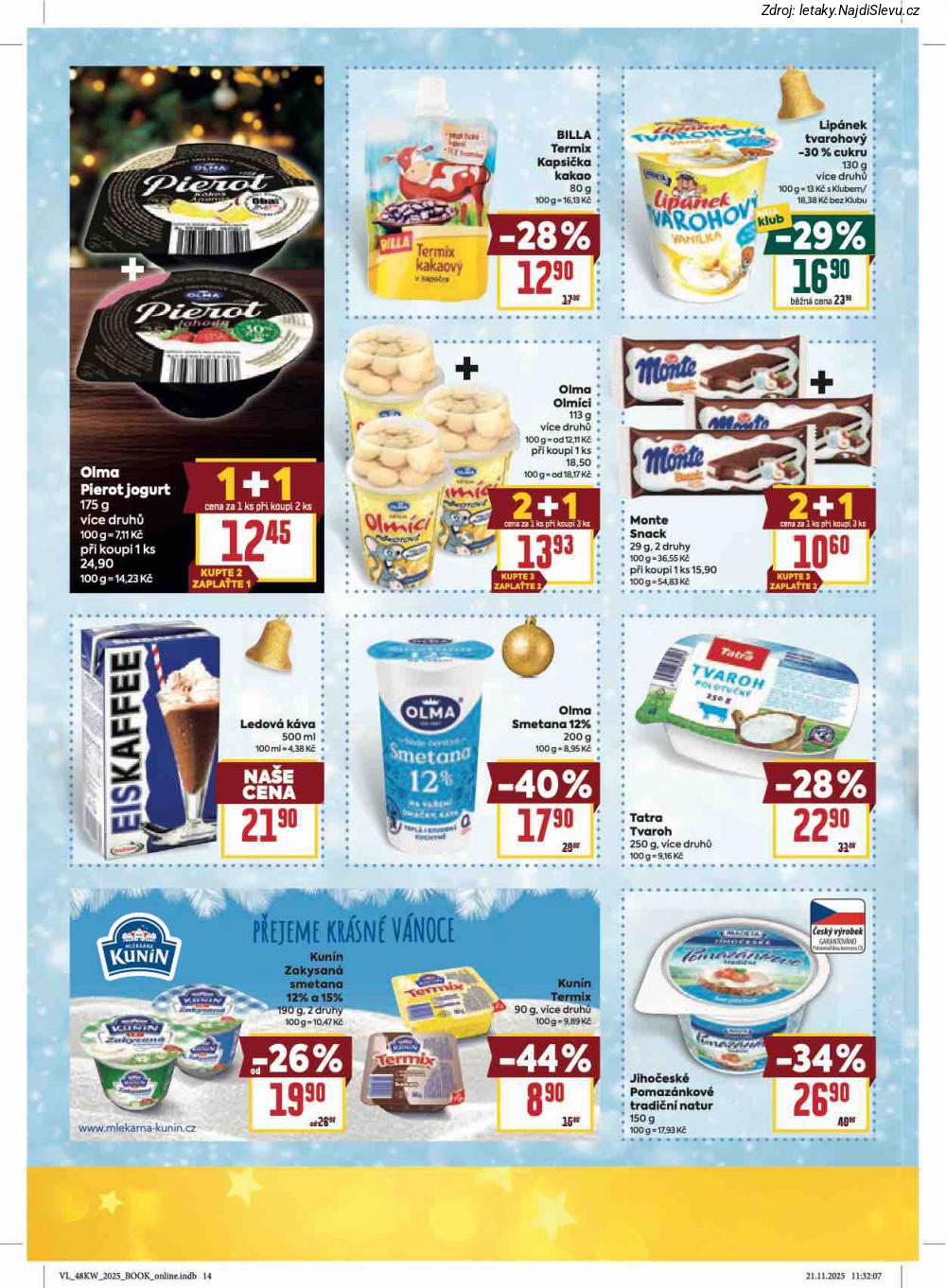 Let�k BILLA  Velk� let�k (26. 11. - 2. 12. 2025) - str. 18