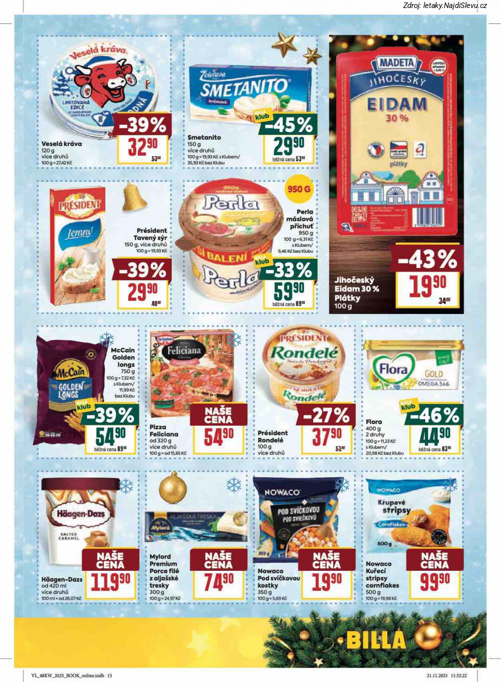 Let�k BILLA  Velk� let�k (26. 11. - 2. 12. 2025) - str. 19