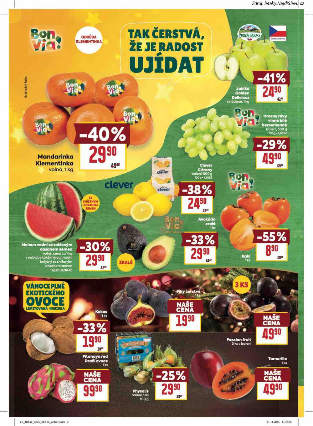 Let�k BILLA  Velk� let�k (26. 11. - 2. 12. 2025) - str. 2