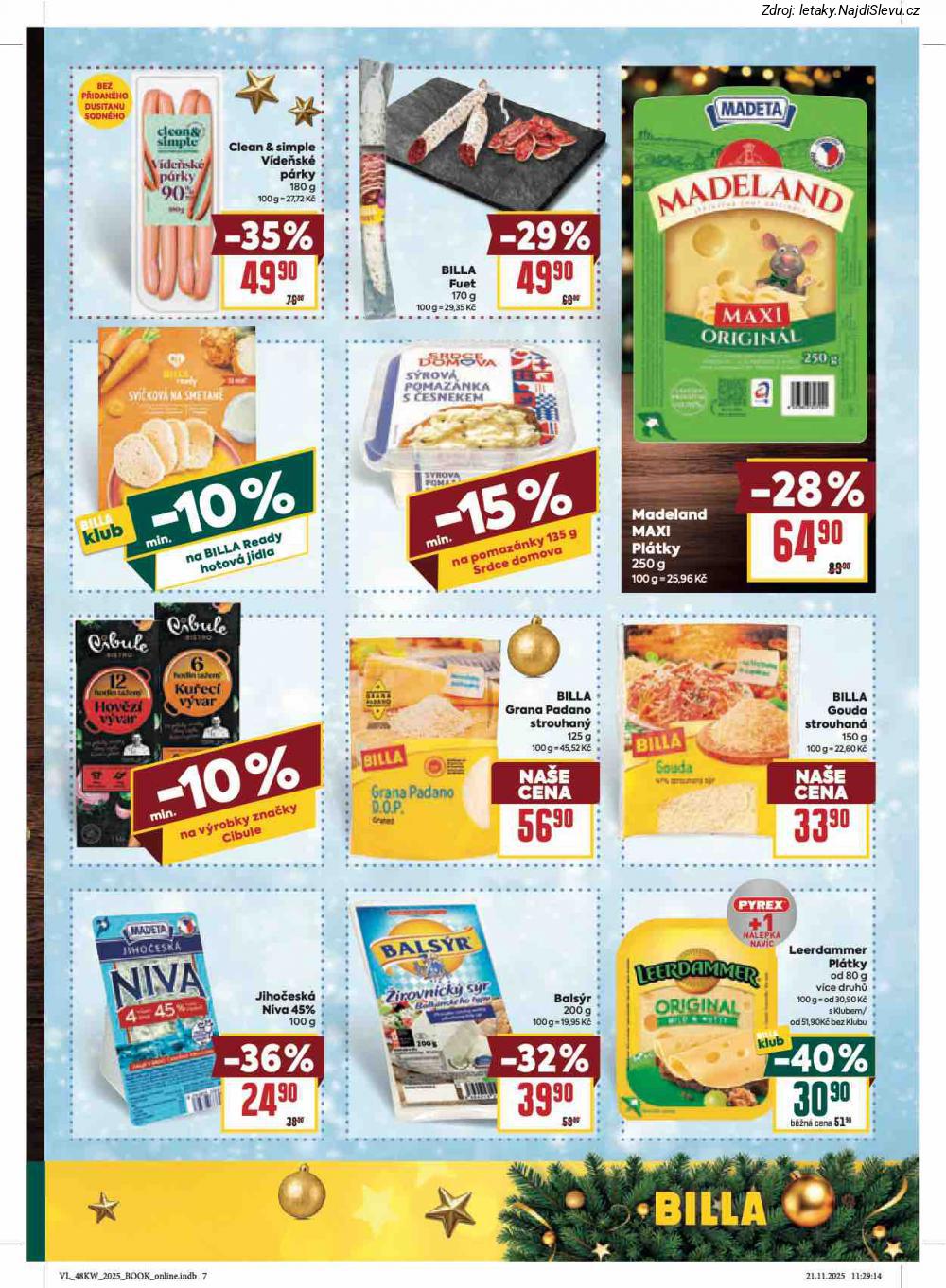 Let�k BILLA  Velk� let�k (26. 11. - 2. 12. 2025) - str. 9
