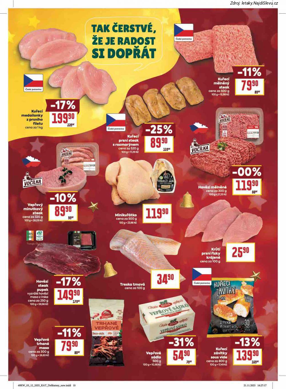 Let�k BILLA (3. 12. - 31. 12. 2025) - strana 10 z 32