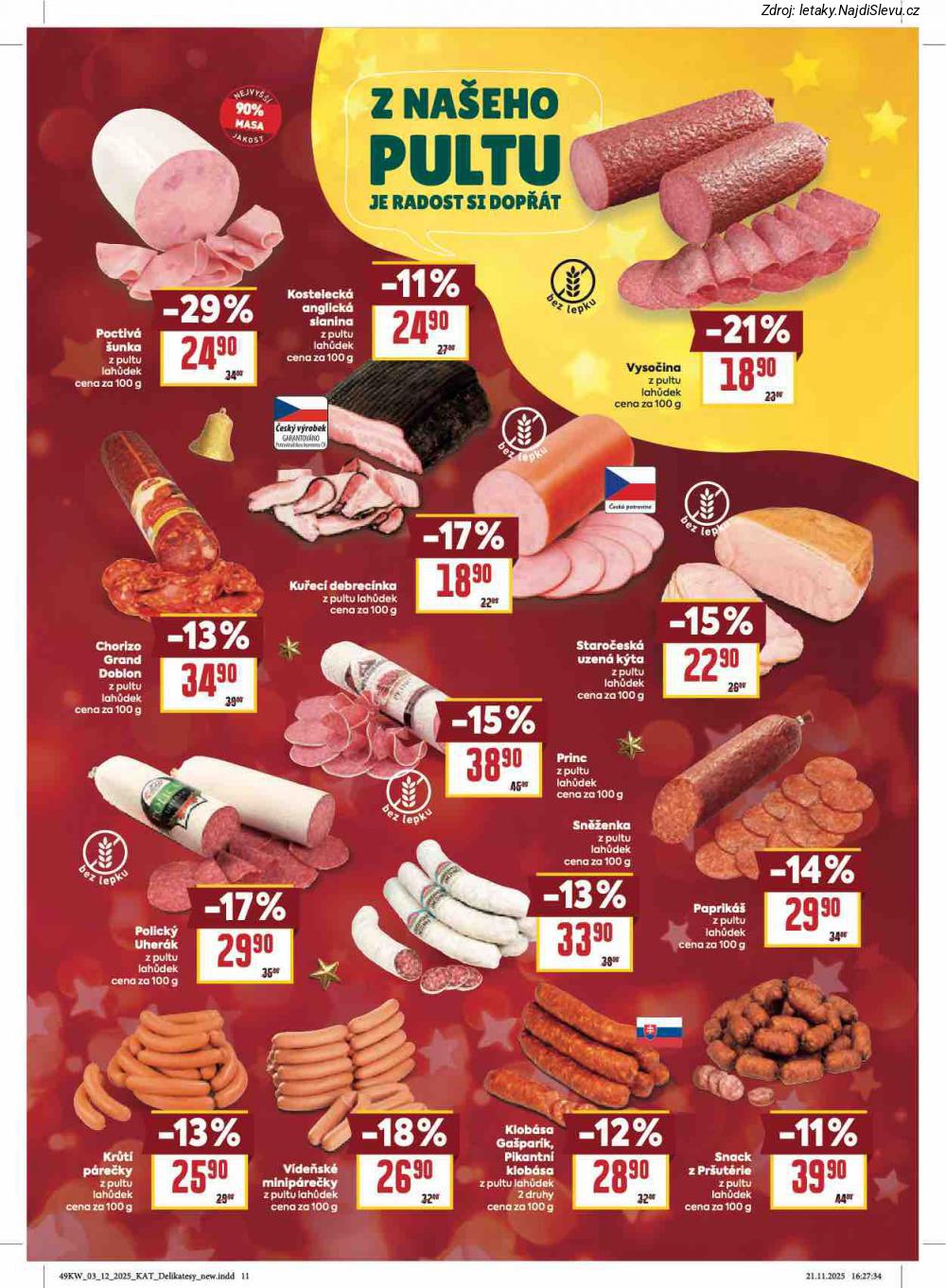 Let�k BILLA (3. 12. - 31. 12. 2025) - strana 11 z 32