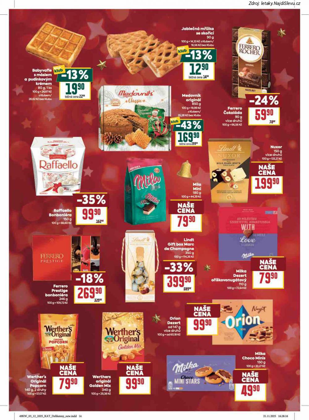 Let�k BILLA (3. 12. - 31. 12. 2025) - strana 14 z 32