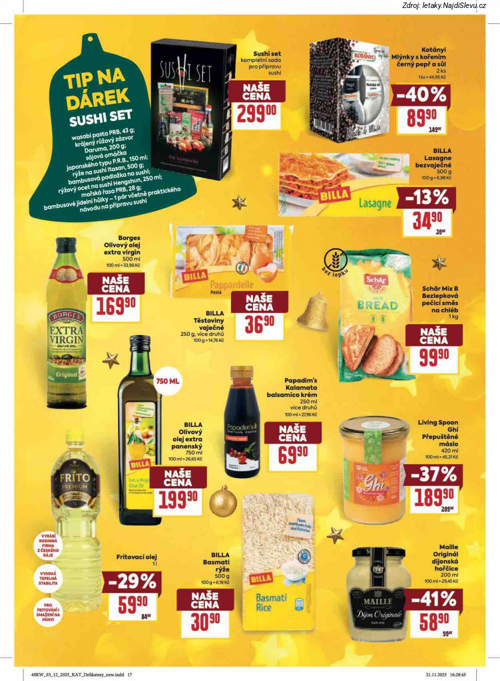 Let�k BILLA (3. 12. - 31. 12. 2025) - strana 17 z 32