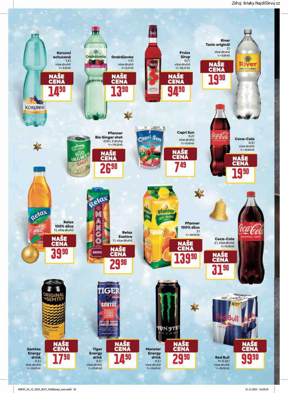 Let�k BILLA (3. 12. - 31. 12. 2025) - strana 20 z 32