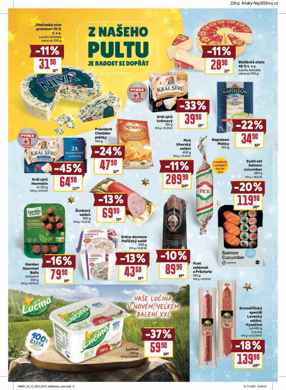 Let�k BILLA (3. 12. - 31. 12. 2025) - strana 6 z 32