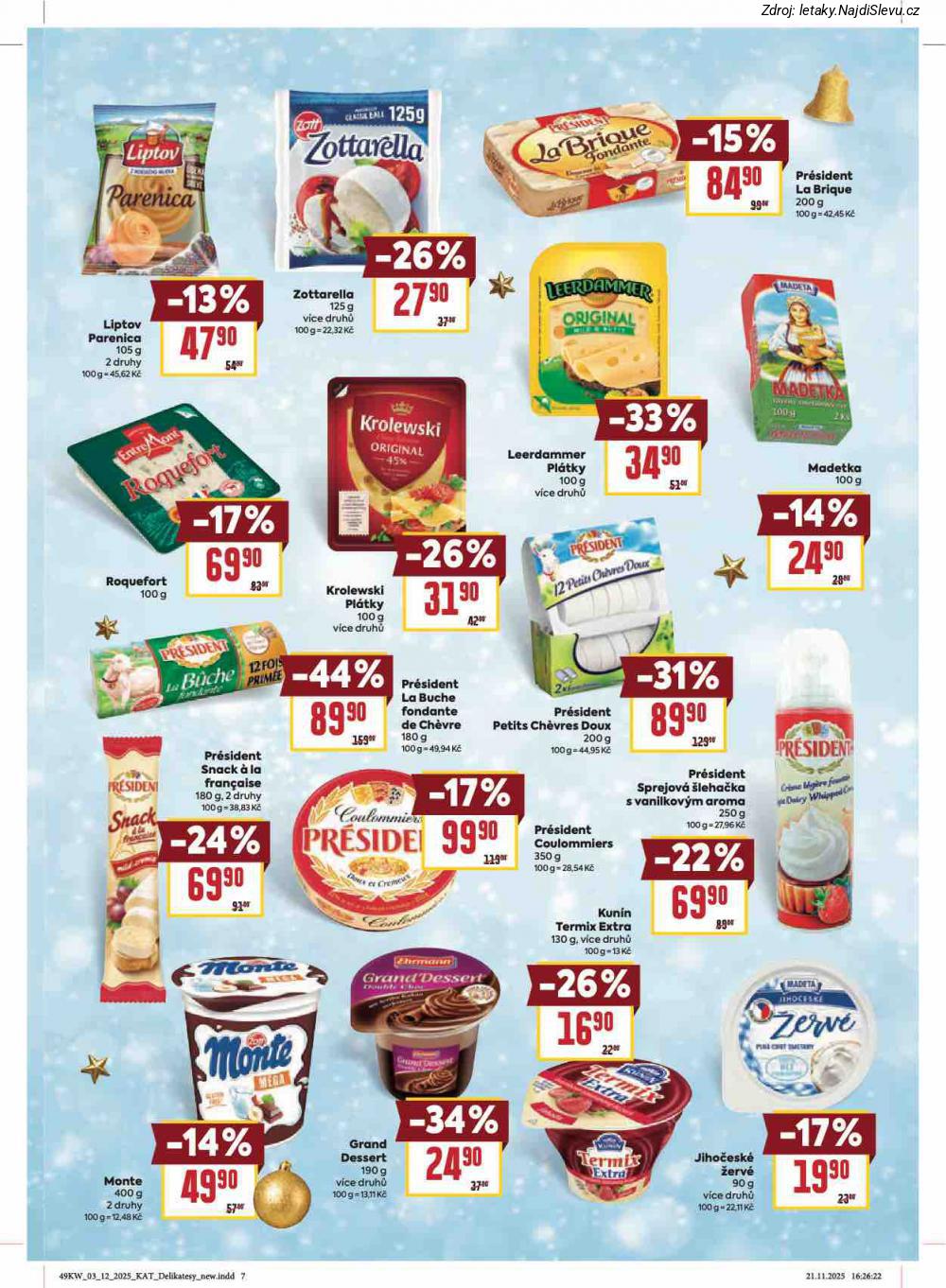 Let�k BILLA (3. 12. - 31. 12. 2025) - strana 7 z 32