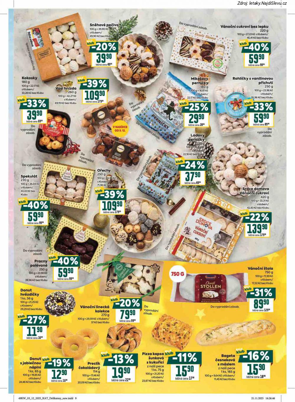 Let�k BILLA (3. 12. - 31. 12. 2025) - strana 9 z 32