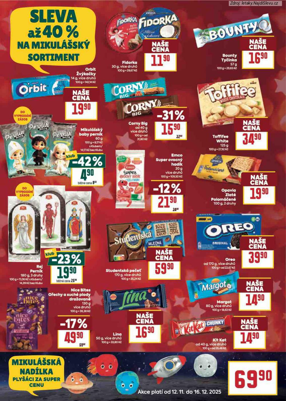 Let�k BILLA (3. 12. - 9. 12. 2025) - strana 18 z 46