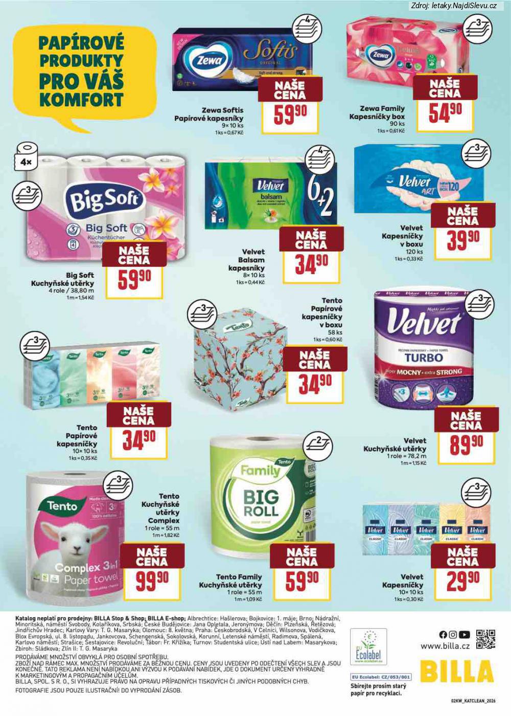Let�k BILLA (7. 1. - 27. 1. 2026) - strana 8 z 8