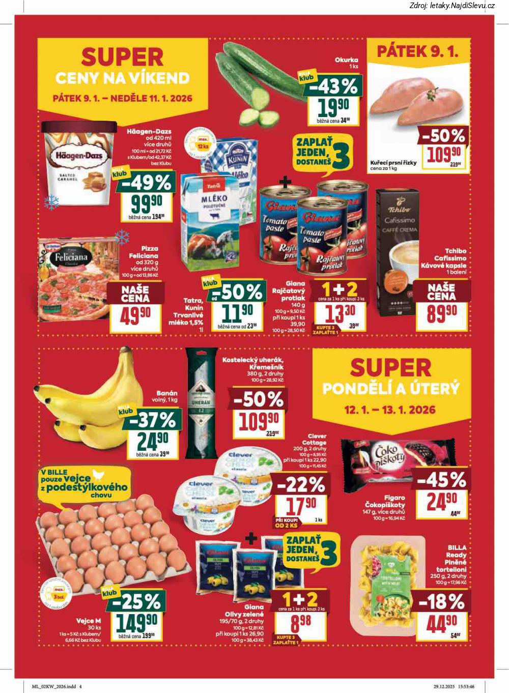 Let�k BILLA (7. 1. - 13. 1. 2026) - strana 4 z 4