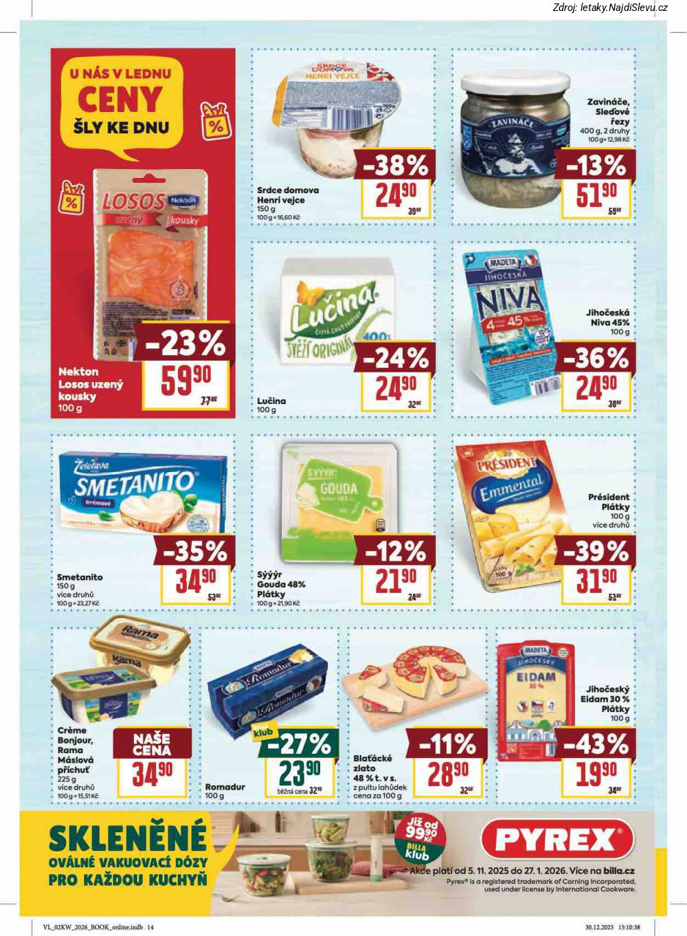 Let�k BILLA (7. 1. - 13. 1. 2026) - strana 18 z 36