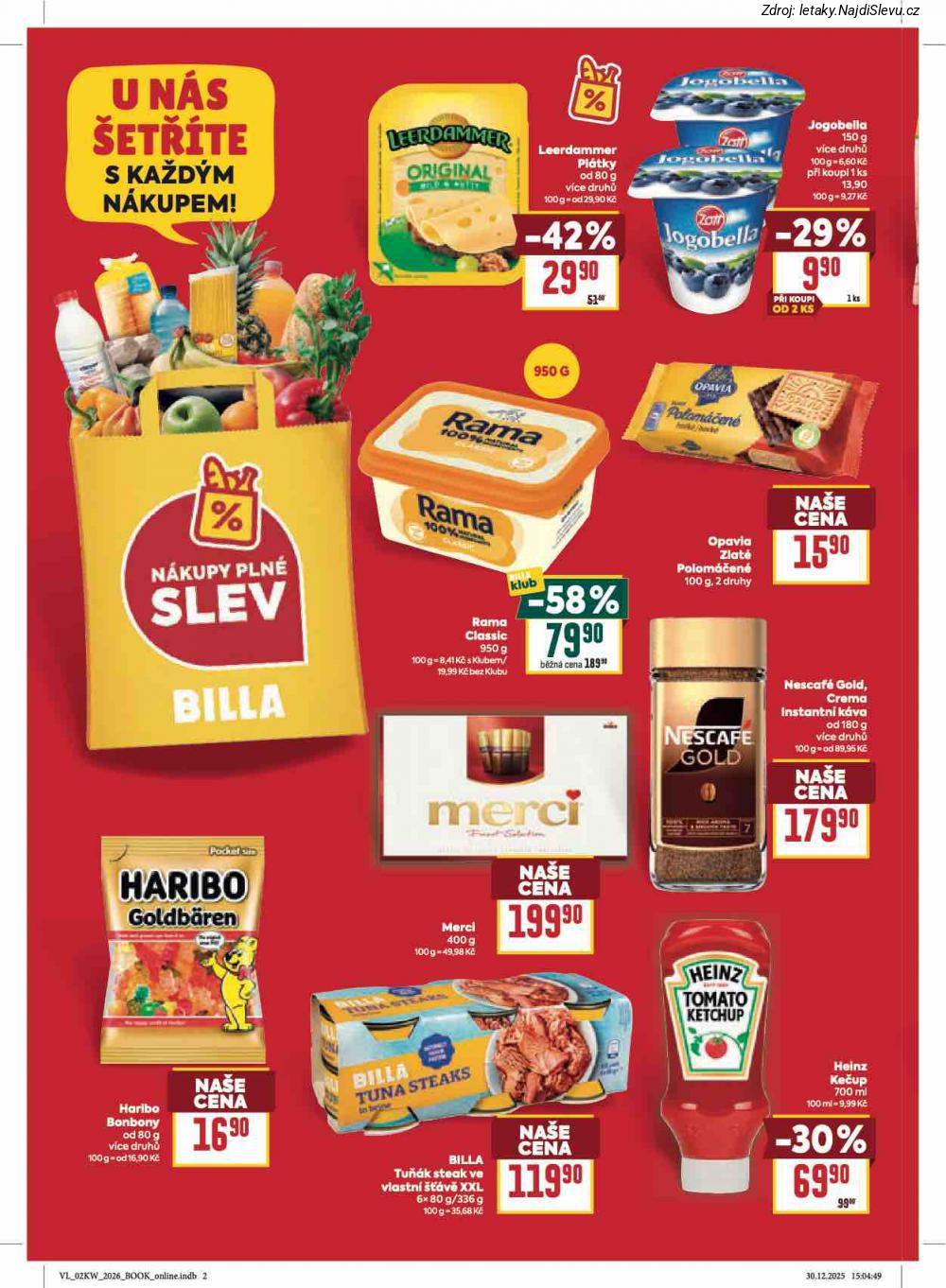 Strana 2 - let�k BILLA (7. 1. - 13. 1. 2026)