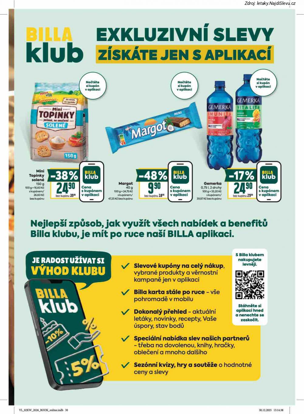 Strana 36 - let�k BILLA (7. 1. - 13. 1. 2026)
