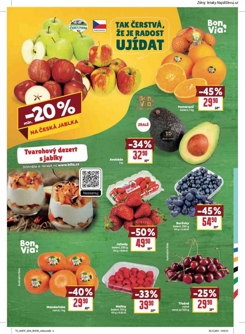 Let�k BILLA (7. 1. - 13. 1. 2026) - strana 4 z 36