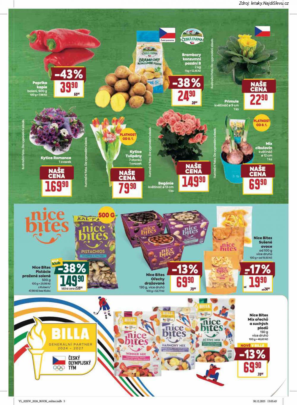 Let�k BILLA (7. 1. - 13. 1. 2026) - strana 5 z 36