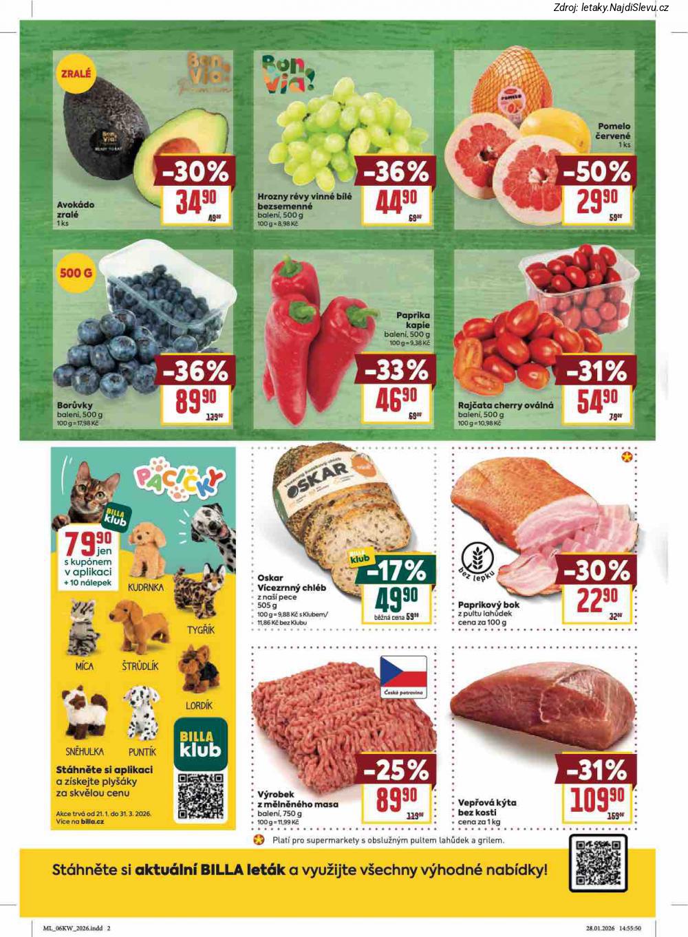 Let�k BILLA  Mal� let�k (4. 2. - 10. 2. 2026) - str. 2