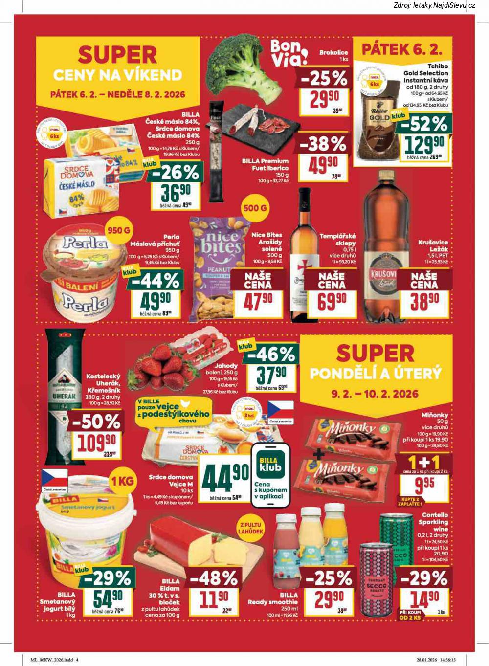 Let�k BILLA  Mal� let�k (4. 2. - 10. 2. 2026) - str. 4