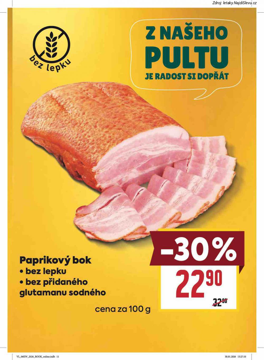 Let�k BILLA  Velk� let�k (4. 2. - 10. 2. 2026) - str. 7: PAPRIKOV� BOK