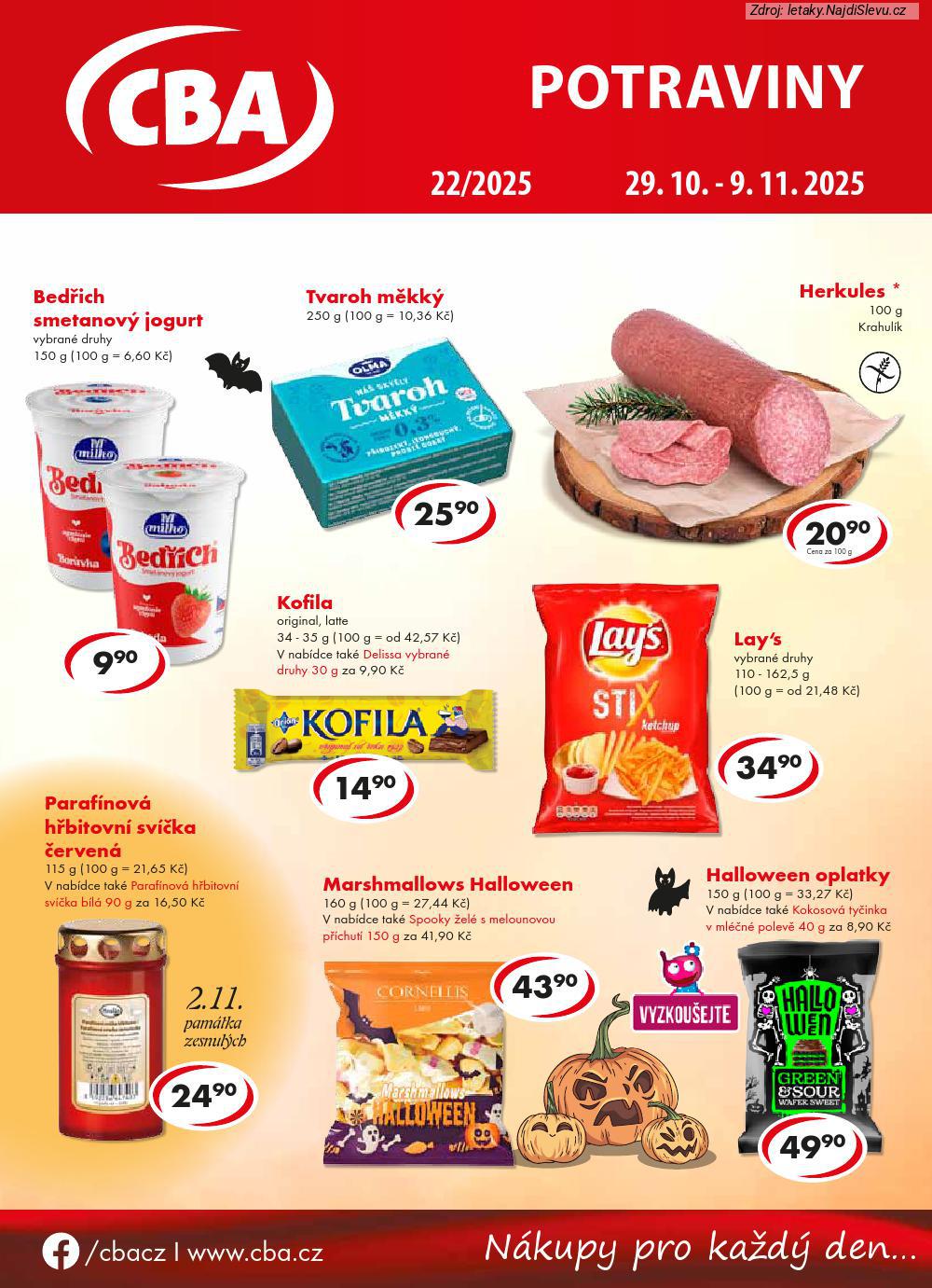 Letk CBA (29. 10. - 9. 11. 2025) - strana 1 z 4