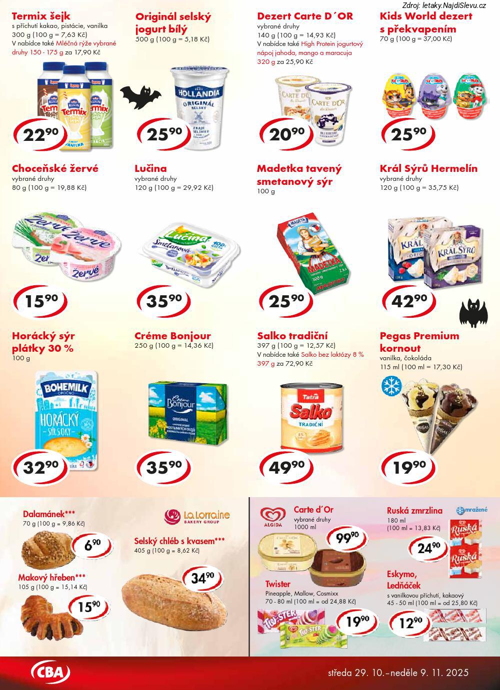 Letk CBA (29. 10. - 9. 11. 2025) - strana 2 z 4