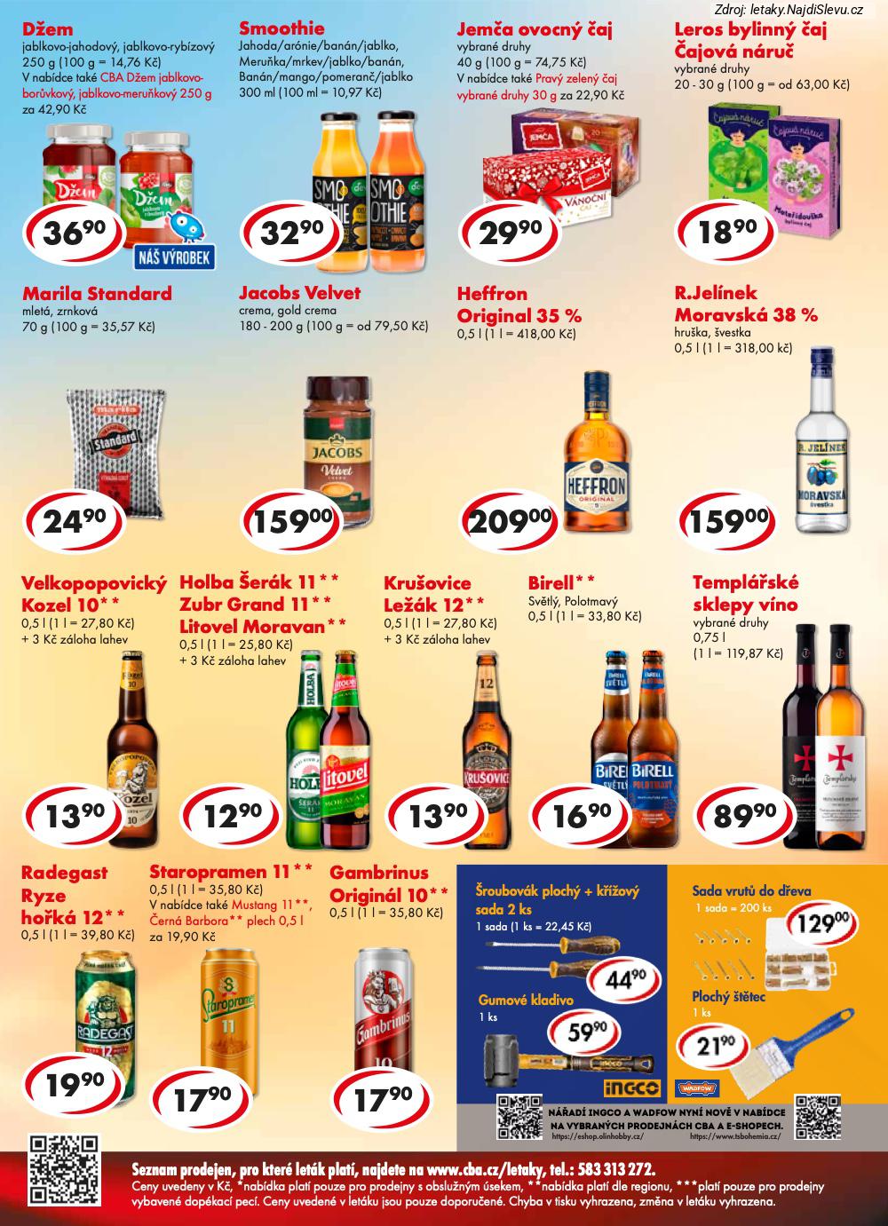 Let�k CBA  CBA POTRAVINY (12. 11. - 23. 11. 2025) - str. 6