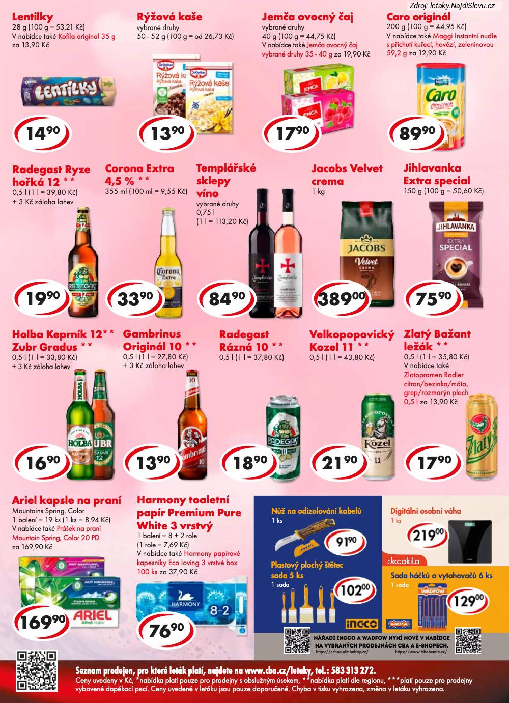 Let�k CBA  CBA POTRAVINY (4. 2. - 15. 2. 2026) - str. 4