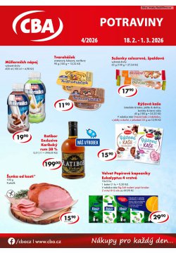 Archivní leták CBA - 18. 2. - 1. 3. 2026