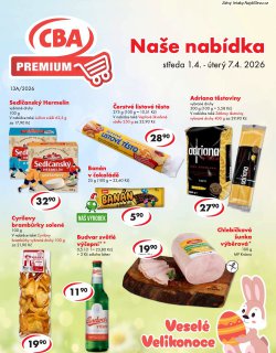 Let�k CBA 1. 4. - 7. 4. 2026 CBA PREMIUM
