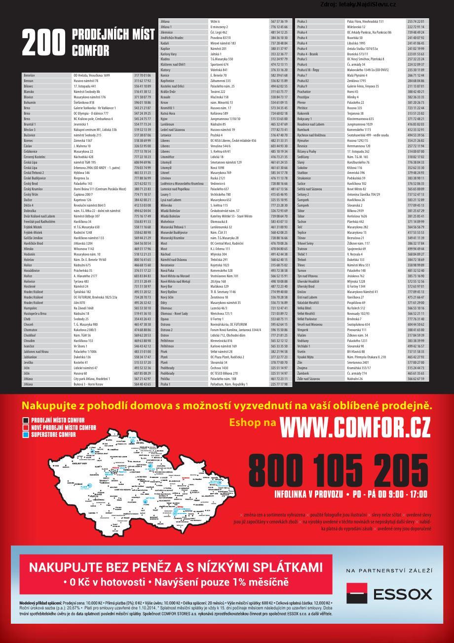 Strana 2 - letk COMFOR (20. 9. - 17. 10. 2014)