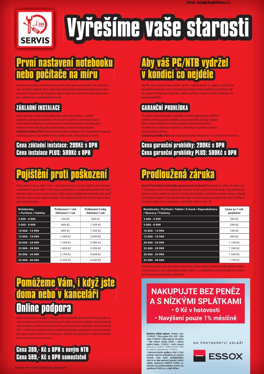 Strana 3 - letk COMFOR (20. 9. - 17. 10. 2014)
