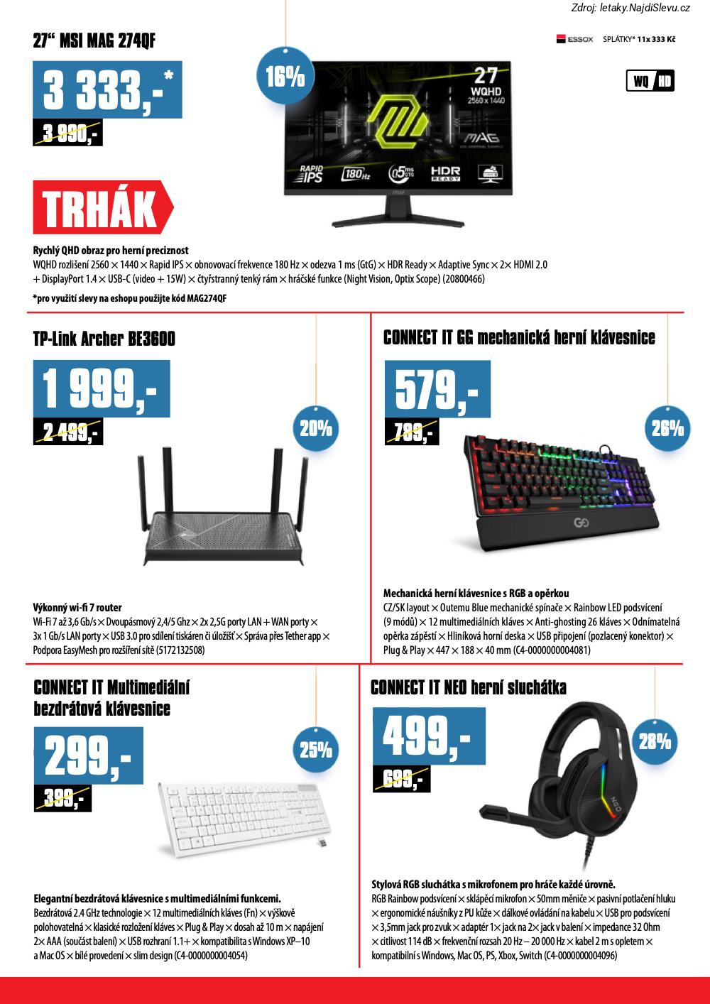 Strana 4 - let�k COMFOR (1. 1. - 31. 1. 2026)