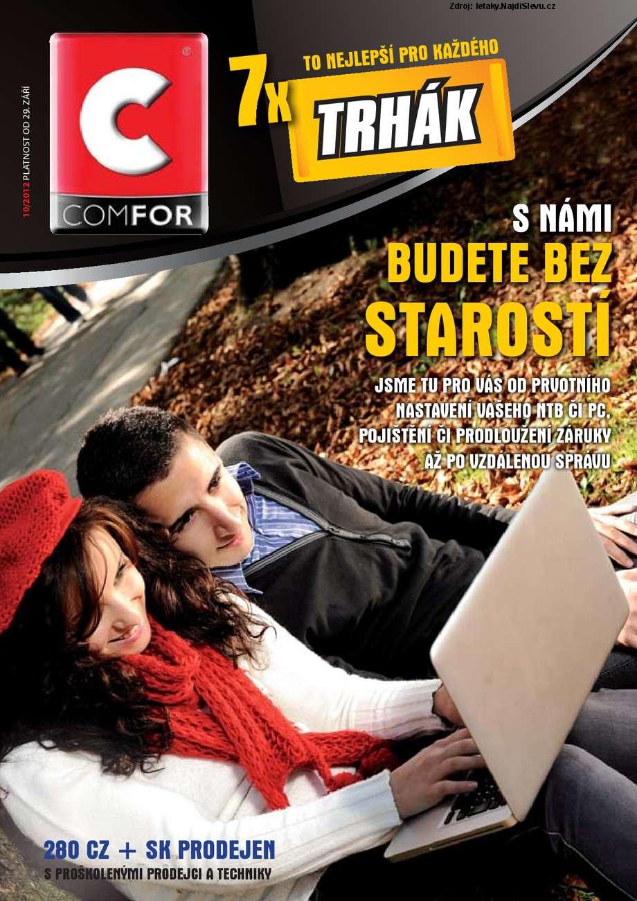 Strana 1 - letk COMFOR (29. 9. - 26. 10. 2012)