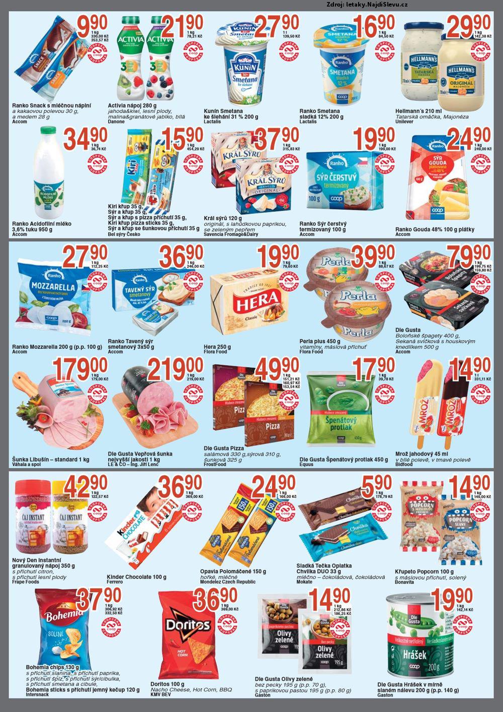 Strana 2 - leták COOP (9. 4. - 22. 4. 2025)