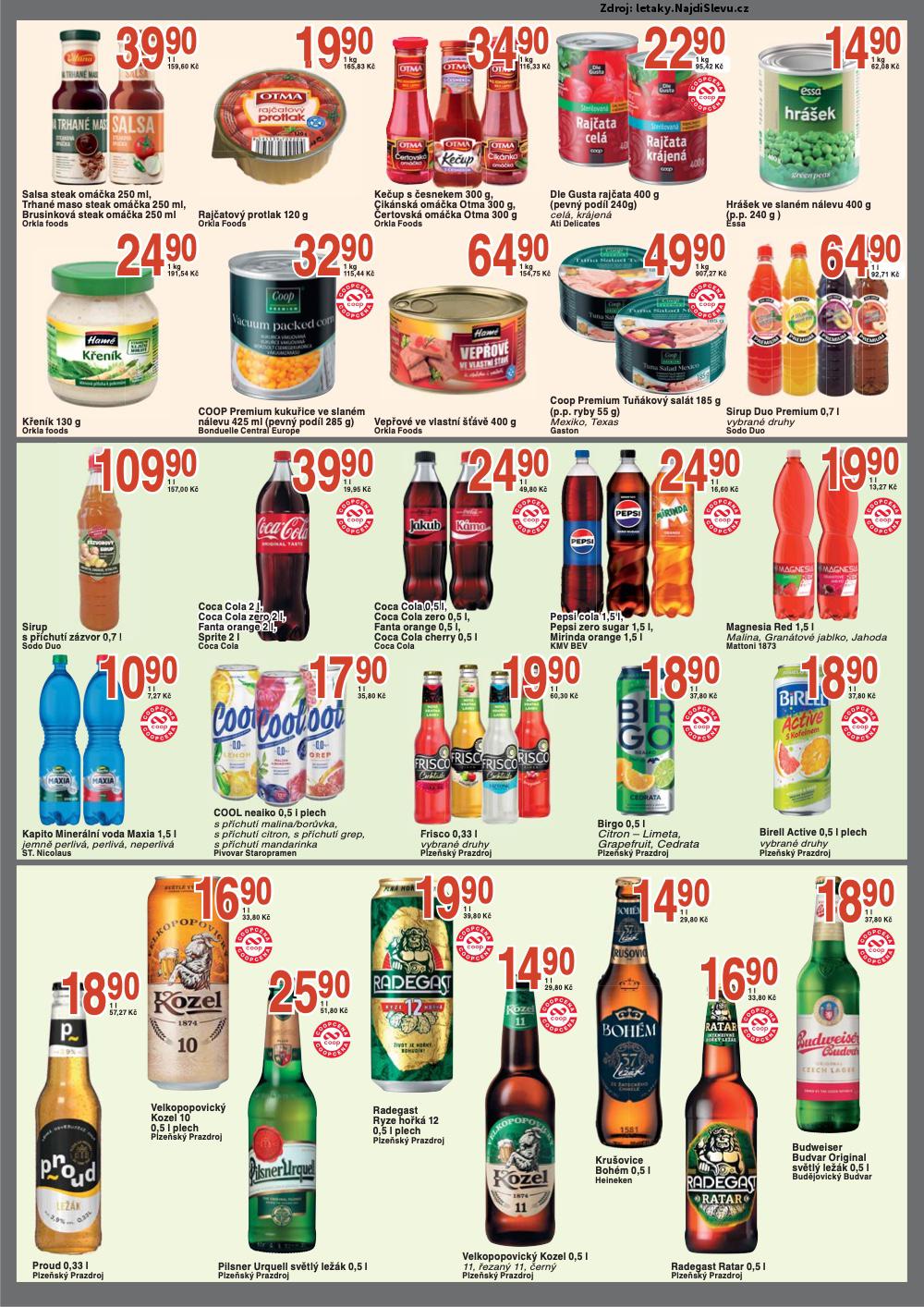 Strana 3 - leták COOP (7. 5. - 20. 5. 2025)