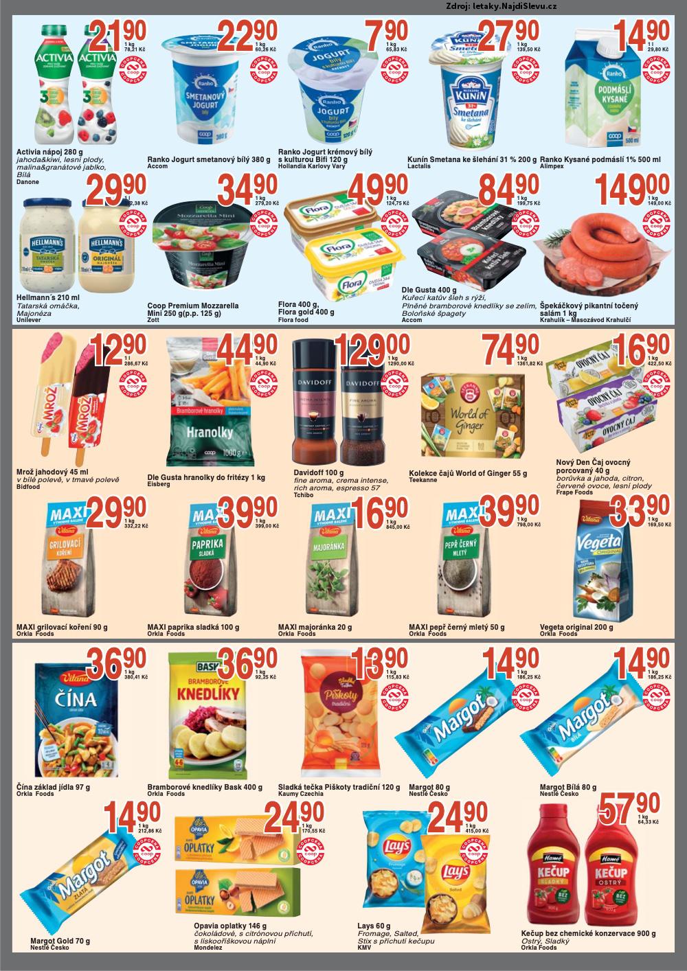 Strana 2 - leták COOP (4. 6. - 17. 6. 2025)