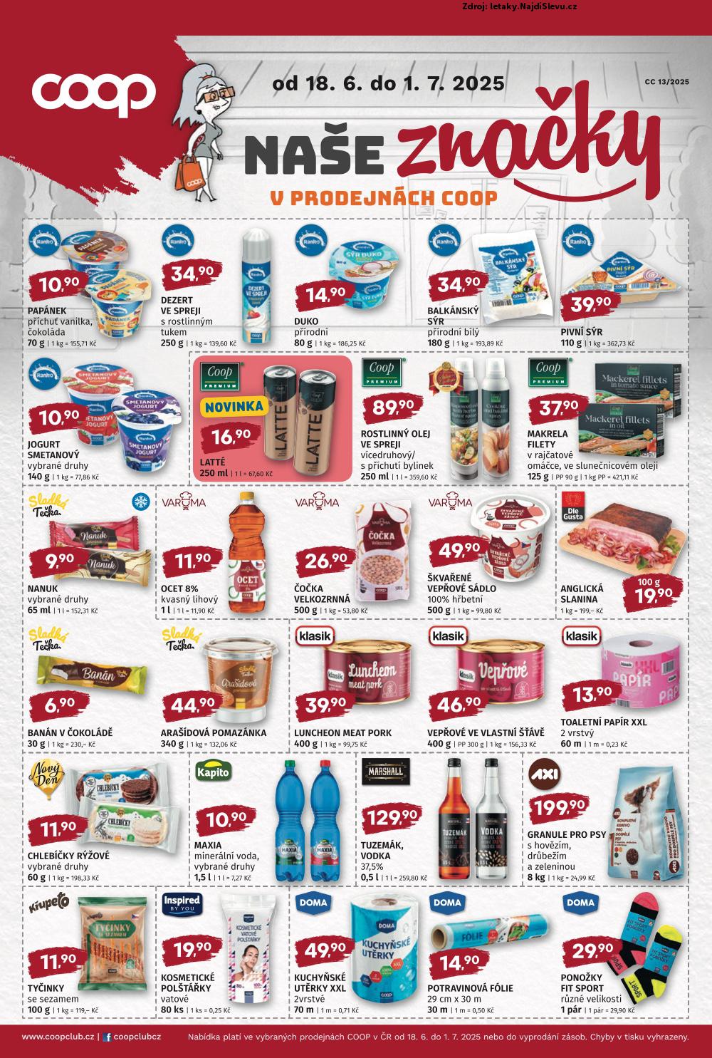 Strana 7 - leták COOP (18. 6. - 15. 7. 2025)