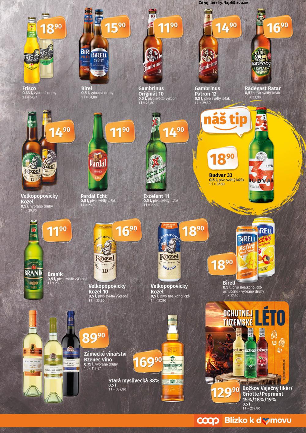 Strana 7 - leták COOP (30. 7. - 12. 8. 2025)