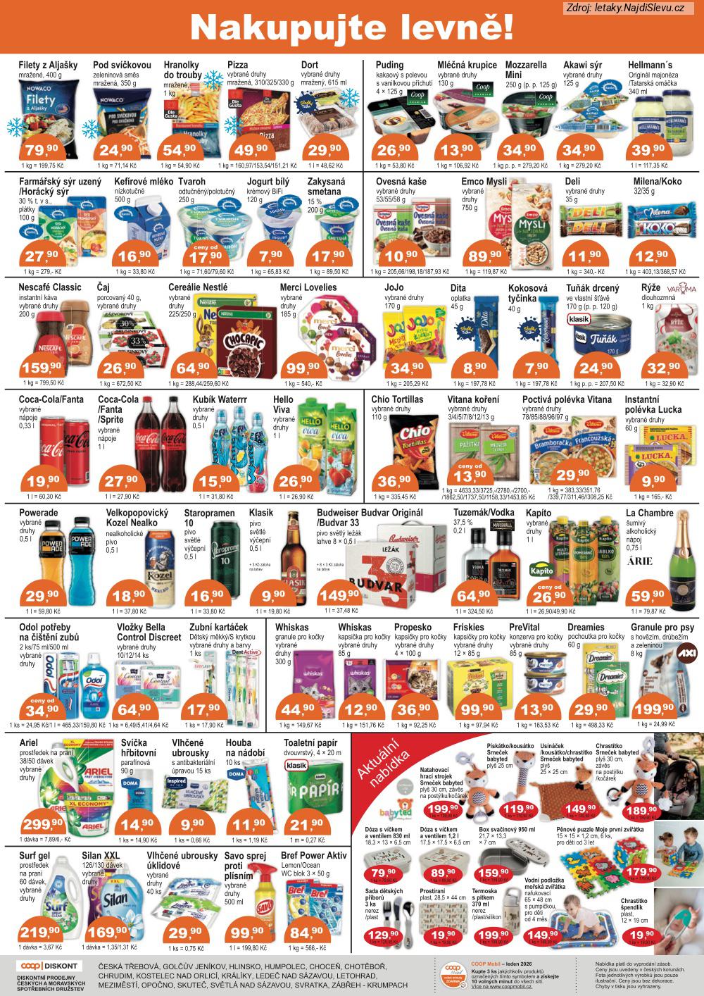 Let�k COOP  COOP DISKONT (28. 1. - 10. 2. 2026) - str. 2
