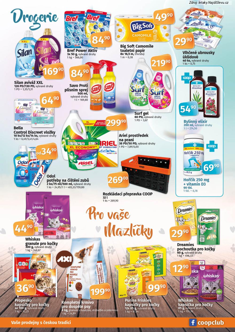 Let�k COOP  COOP TIP, TUTY (28. 1. - 10. 2. 2026) - str. 8: Bref Power, Big Soft, Vlh�en� ubrousky, Silan aviv�