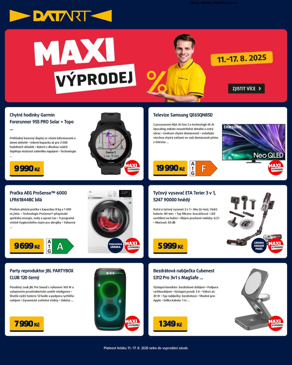 Strana 1 - let�k DATART (11. 8. - 17. 8. 2025)