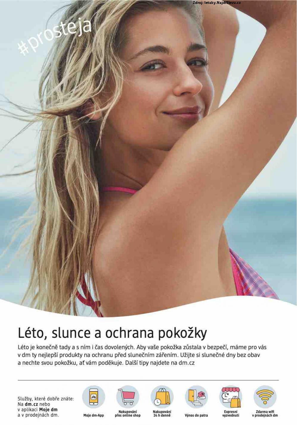 Strana 2 - leták dm drogerie (3. 7. - 6. 8. 2025)