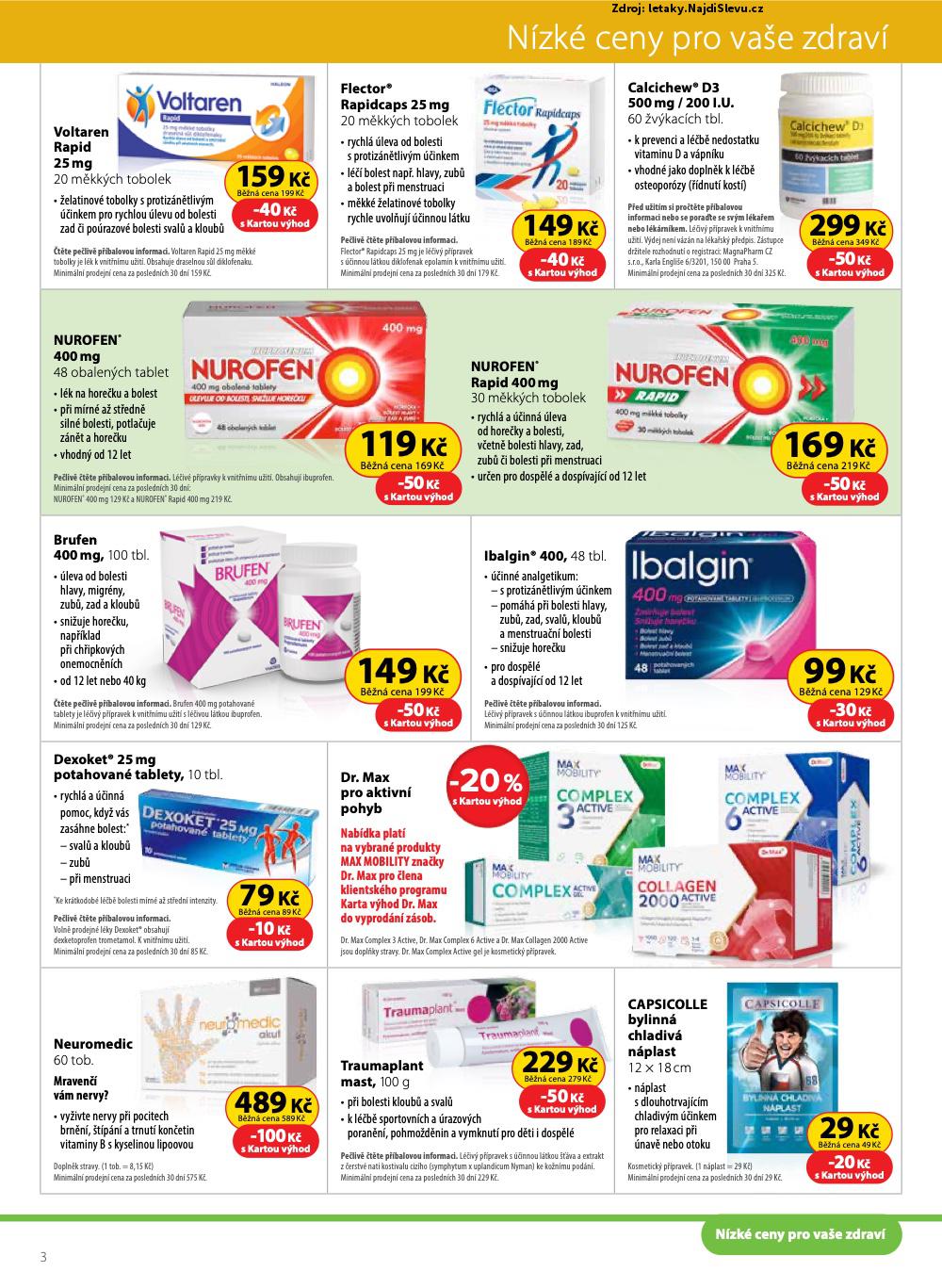 Strana 3 - let�k Dr. Max (1. 7. - 31. 8. 2025)