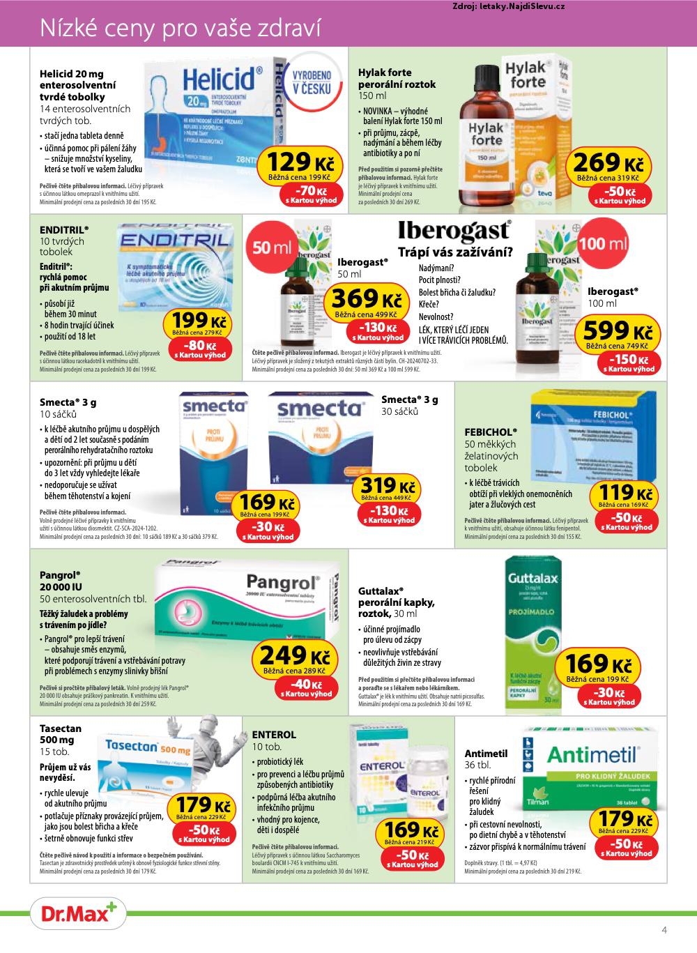 Strana 4 - let�k Dr. Max (1. 7. - 31. 8. 2025)
