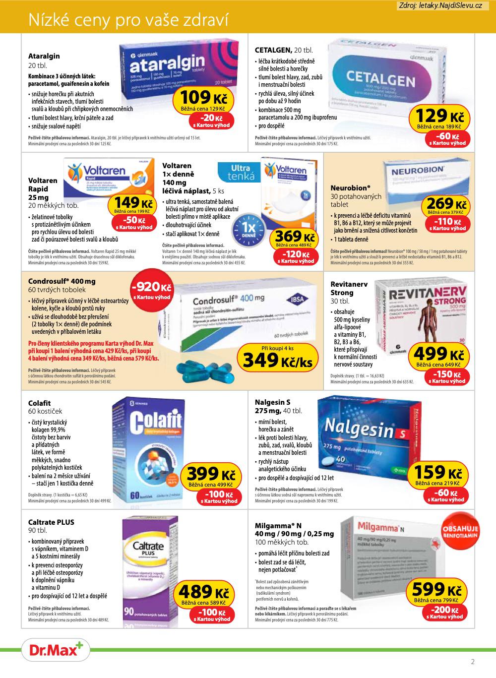 Strana 2 - letk Dr. Max (1. 9. - 30. 9. 2025)