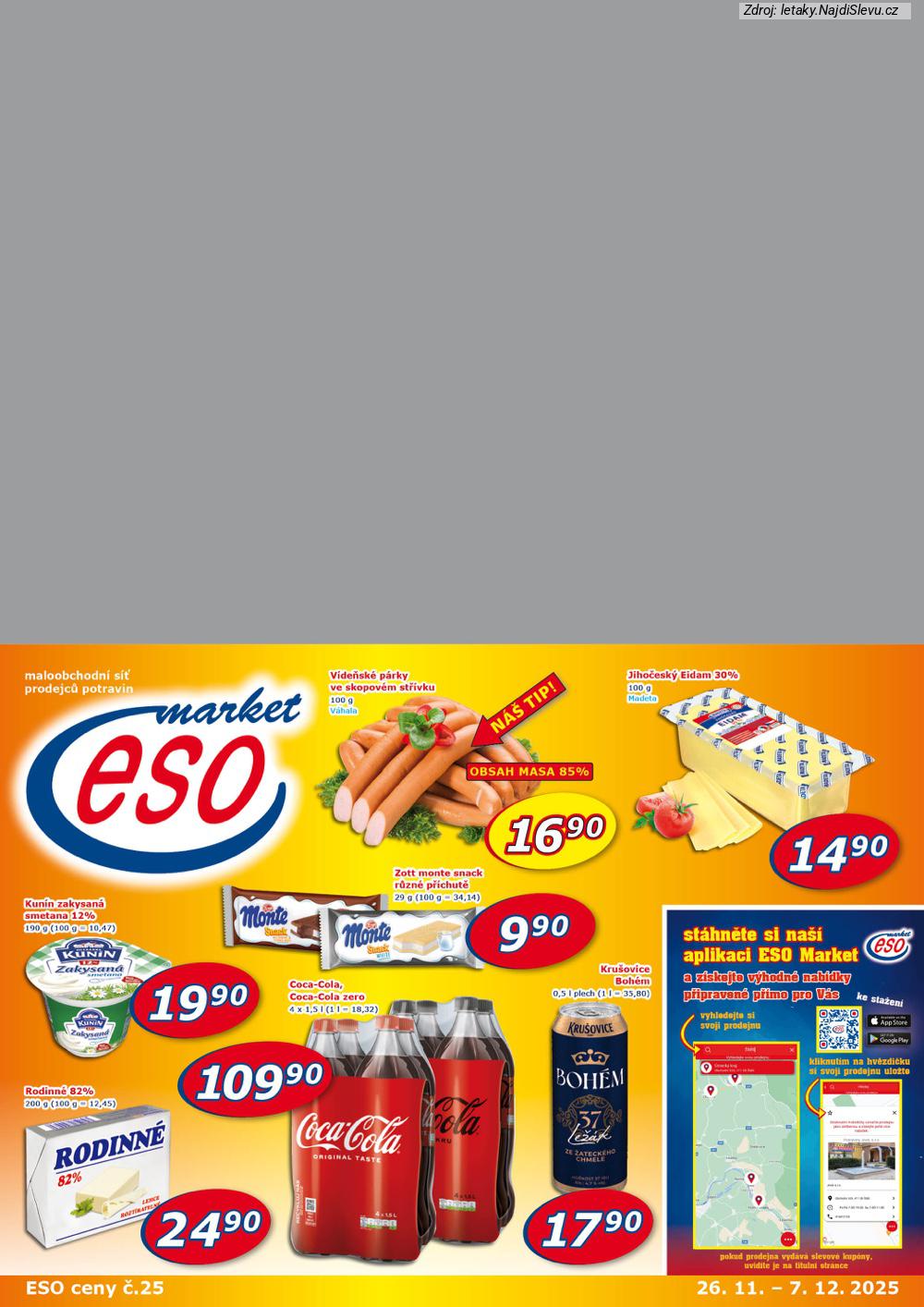 Let�k ESO MARKET (26. 11. - 7. 12. 2025) - strana 1 z 5